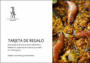 Tarjeta de Regalo B/. 1